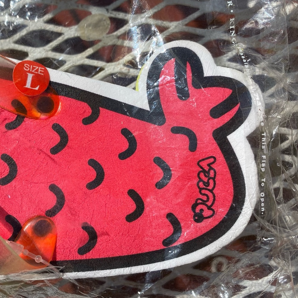 RARE PUCCA collectible Flip Flops Size L, NWT - Picture 8 of 12